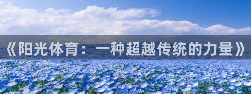 MK体育官网下载招商电话号码查询：《阳光体育：一种超