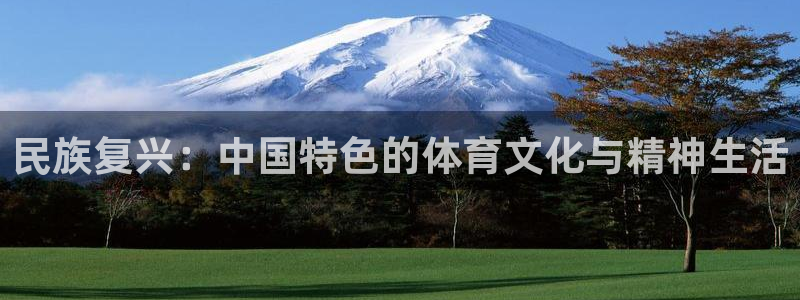 MK体育官方正版app集团logo：民族复兴：中国特色的体育