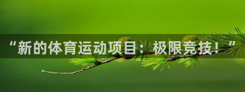 mk体育app登录入口2023最新版本：“新的体育运动项目：